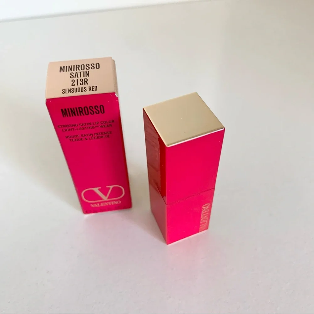 Valentino rouge satin lipstick intense long lasting